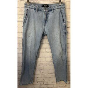 Hollister Carpenter Light Wash Blue Jean Men’s‎ Size 32x30 Stretch